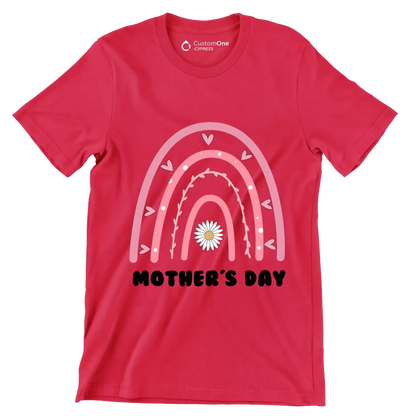 Mother's Day - Mother’s Day T-Shirt-Red-Custom One Express