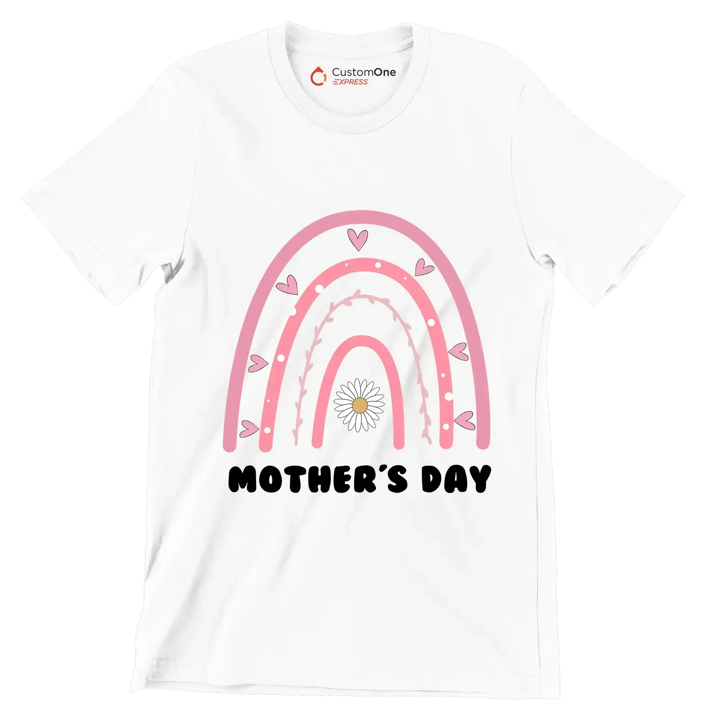 Mother's Day - Mother’s Day T-Shirt-White-Custom One Express