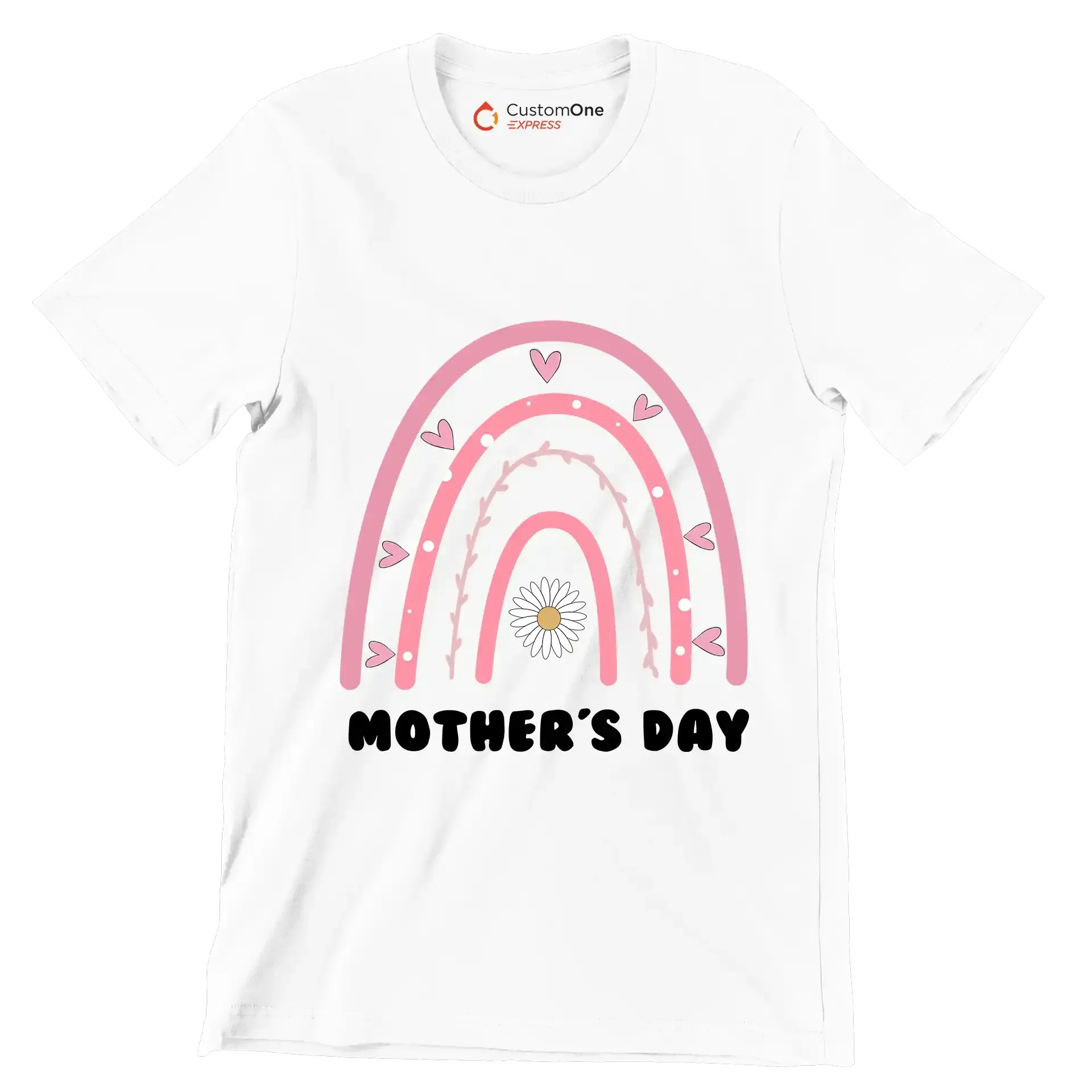Mother's Day - Mother’s Day T-Shirt-White-Custom One Express