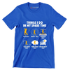 Motivational (50 Designs) - Golf Themed T-Shirt-Blue-S-Custom One Express