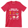 Motivational (50 Designs) - Golf Themed T-Shirt-Red-S-Custom One Express