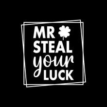 Mr Steal Your Luck - St. Patrick's Day T-Shirt-Black-S-Custom One Express