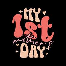My 1st Mother's Day - Mother’s Day T-Shirt-Black-S-Custom One Express
