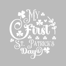 My First St. Patricks Day - St. Patrick's Day T-Shirt-Black-S-Custom One Express