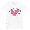 My Heart Belongs To Mommy - Mother’s Day T-Shirt-White-S-Custom One Express