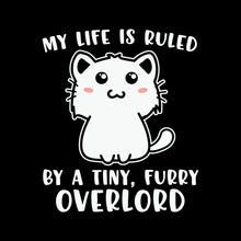 My Life is Ruled - Cat Themed T-Shirt-Black-S-Custom One Express