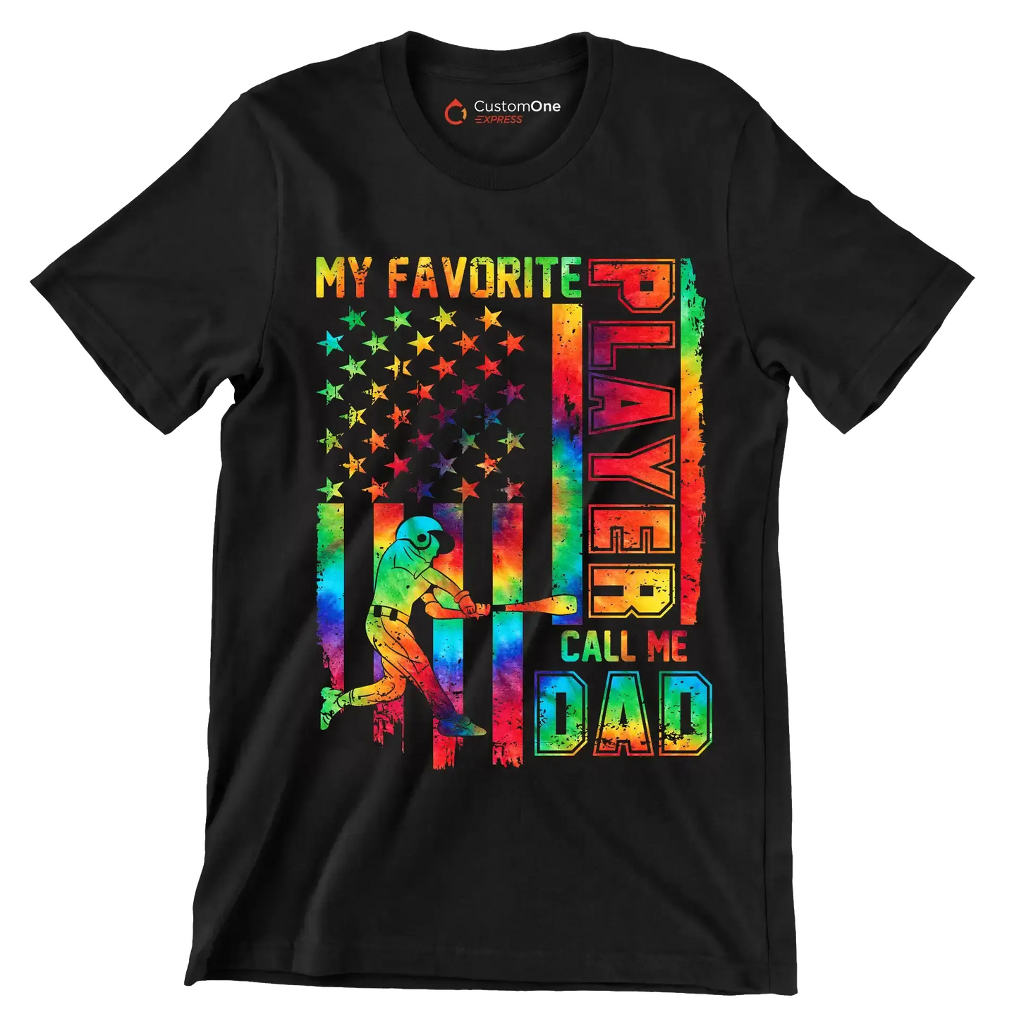 My Player Cell Me Dad - Father’s Day T-Shirt-Black-S-Custom One Express