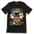 My highest unlocked achievement calls me daddy - Father’s Day T-Shirt-Black-S-Custom One Express