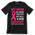 My mom my hero together we will win support breast cancer awareness - Breast Cancer Awareness T-Shirt-Black-S-Custom One Express