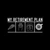 My retirement plan - Retirement Themed T-Shirt-Black-S-Custom One Express