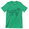 Nah meh eh sure! awesome choice. yaaaaas eh eh the good boy spot - Dog Themed T-Shirt-Green-S-Custom One Express