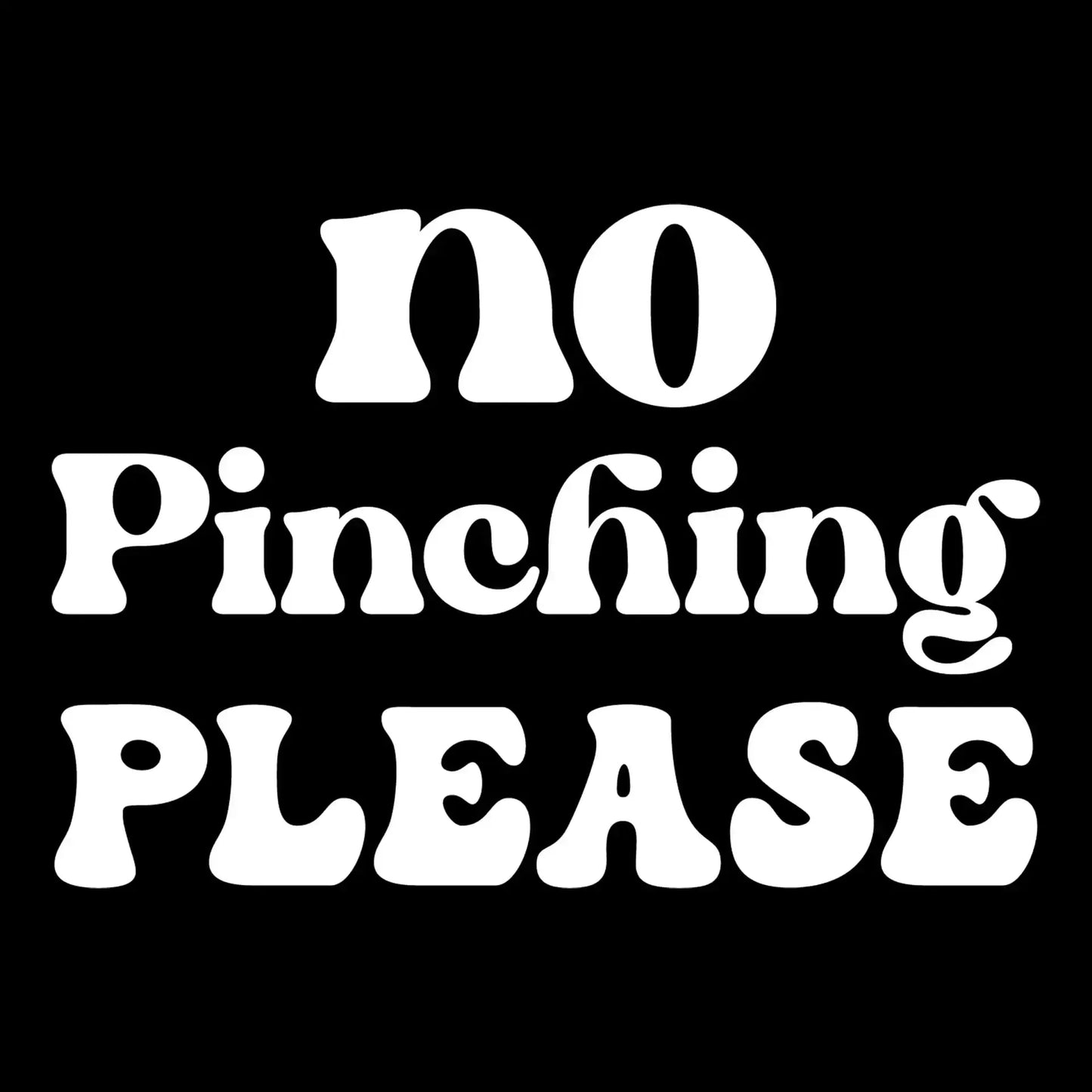 No pinching please - St. Patrick's Day T-Shirt-Black-S-Custom One Express