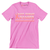 Not Today Cancer - Breast Cancer Awareness T-Shirt-Pink-S-Custom One Express