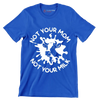 Not your mon not your milk - Vegan Themed T-Shirt-Blue-S-Custom One Express