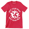 Not your mon not your milk - Vegan Themed T-Shirt-Red-S-Custom One Express