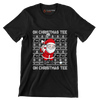 OH CHRISTMAS TEE! OH CHRISTMAS TEE! - Golf Themed T-Shirt-Black-S-Custom One Express