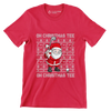 OH CHRISTMAS TEE! OH CHRISTMAS TEE! - Golf Themed T-Shirt-Red-S-Custom One Express