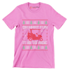 OH what fun it is to ride - Golf Themed T-Shirt-Pink-S-Custom One Express