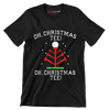 OH. CHRISTMAS TEE! OH. CHRISTMAS TEE! - Golf Themed T-Shirt-Black-S-Custom One Express