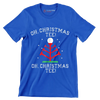 OH. CHRISTMAS TEE! OH. CHRISTMAS TEE! - Golf Themed T-Shirt-Blue-S-Custom One Express