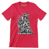ONE MAN ARMY ILLUSTRATION SOLDIER - Veterans Themed T-Shirt-Red-S-Custom One Express