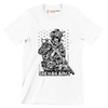 ONE MAN ARMY ILLUSTRATION SOLDIER - Veterans Themed T-Shirt-White-S-Custom One Express