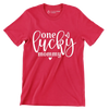 One Lucky Mommy - St. Patrick's Day T-Shirt-Red-S-Custom One Express