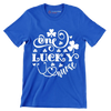 One Lucky Nurse - St. Patrick's Day T-Shirt-Blue-S-Custom One Express