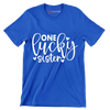 One Lucky Sister - St. Patrick's Day T-Shirt-Blue-S-Custom One Express