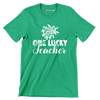 One Lucky Teacher - St. Patrick's Day T-Shirt-Green-S-Custom One Express