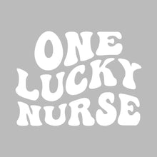 One lucky nurse - St. Patrick's Day T-Shirt-Black-S-Custom One Express