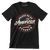 PROUD TO BE AMERICAN VETERAN - Veterans Themed T-Shirt-Black-S-Custom One Express