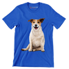 Parson_Russell_Terrier - Dog Themed T-Shirt-Blue-S-Custom One Express