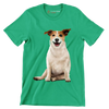 Parson_Russell_Terrier - Dog Themed T-Shirt-Green-S-Custom One Express