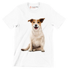 Parson_Russell_Terrier - Dog Themed T-Shirt-White-S-Custom One Express