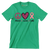 Peace Love Cure - Breast Cancer Awareness T-Shirt-Green-S-Custom One Express