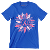 Pegcine - Breast Cancer Awareness T-Shirt-Blue-S-Custom One Express