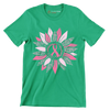 Pegcine - Breast Cancer Awareness T-Shirt-Green-S-Custom One Express