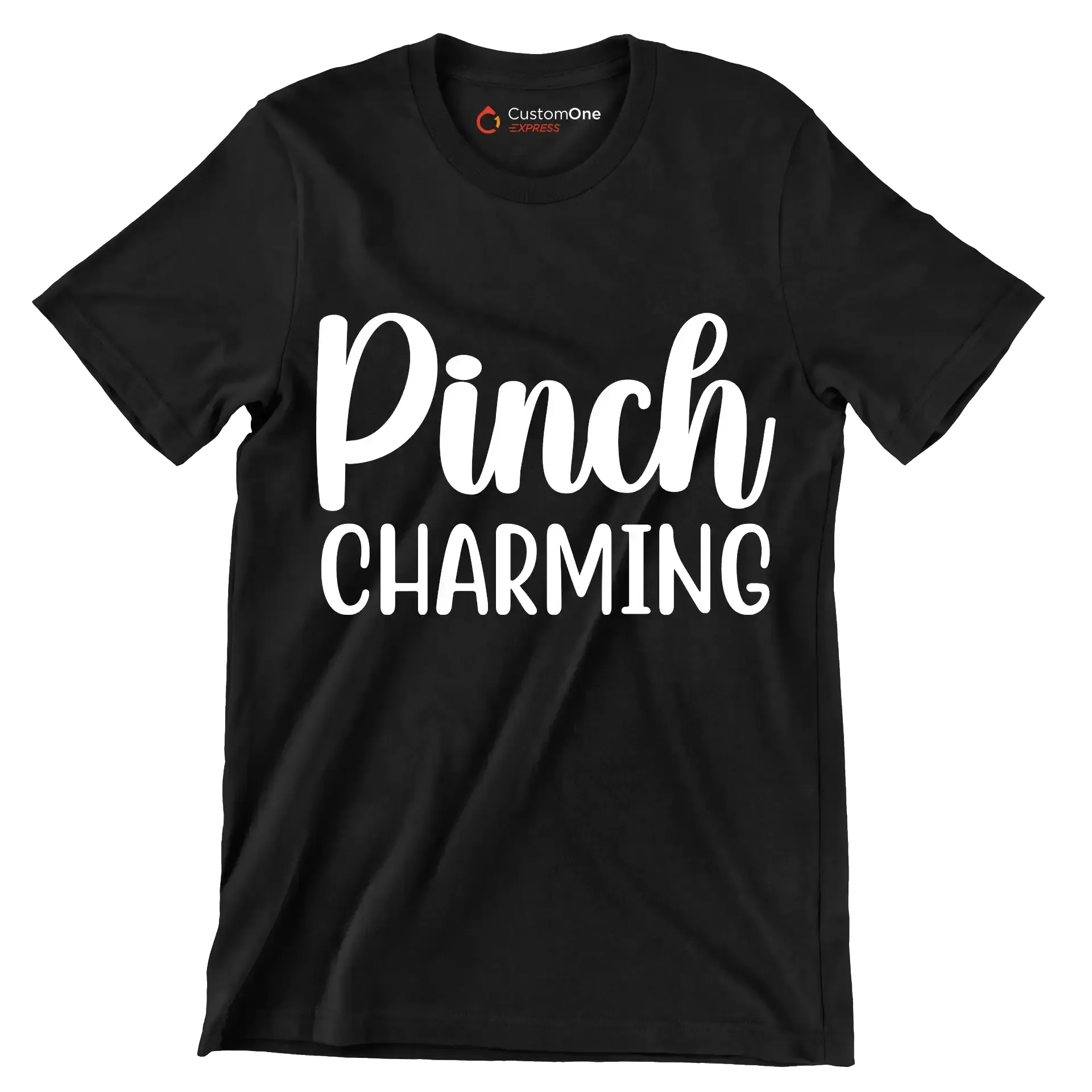 Pinch Charming - St. Patrick's Day T-Shirt-Black-S-Custom One Express