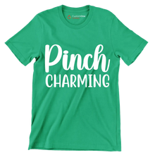 Pinch Charming - St. Patrick's Day T-Shirt-Green-S-Custom One Express