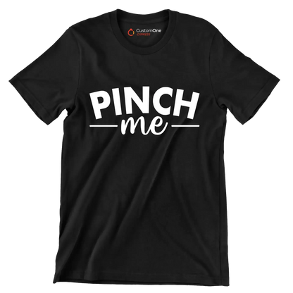 Pinch Me - St. Patrick's Day T-Shirt-Black-S-Custom One Express
