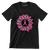 Pink flower Ribbon - Breast Cancer Awareness T-Shirt