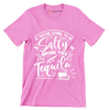 If you're going to be salty bring the tequila - Sarcasm Themed T-Shirt