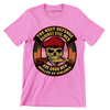 The best defense against evil men are good men skilled at violence 99% skill 1% lucky - Veterans Themed T-Shirt