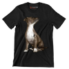 Pitbull_Mix - Dog Themed T-Shirt-Black-S-Custom One Express