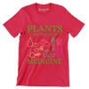 Plants are the best medicine - Vegan Themed T-Shirt-Red-S-Custom One Express