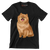 Pomeranian - Dog Themed T-Shirt-Black-S-Custom One Express