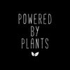 Powered by plants - Vegan Themed T-Shirt-Black-S-Custom One Express