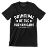 Principal Of The Shenanigans - St. Patrick's Day T-Shirt-Black-S-Custom One Express