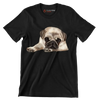 Pug - Dog Themed T-Shirt-Black-S-Custom One Express